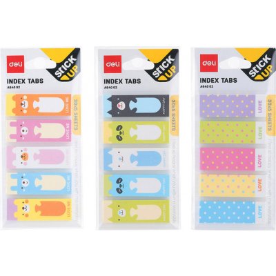 Záložky STICK UP mini set DELI EA64002 – Hledejceny.cz