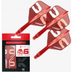 Target K-Flex Nathan Aspinall "ASP" integrované letky No6 a dlouhé násadky – Zboží Dáma