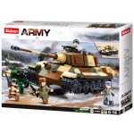 Sluban B0980 Německý těžký tank King Tiger 2v1 – Zboží Dáma