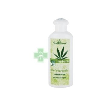 Cannaderm Natura pleťová voda mastná pleť 200 ml