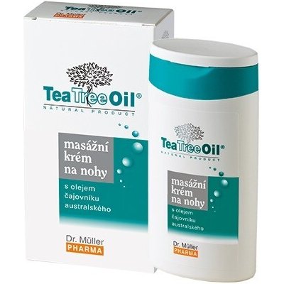 Dr.Müller Tea Tree Oil masážní krém na nohy 200 ml – Zboží Mobilmania