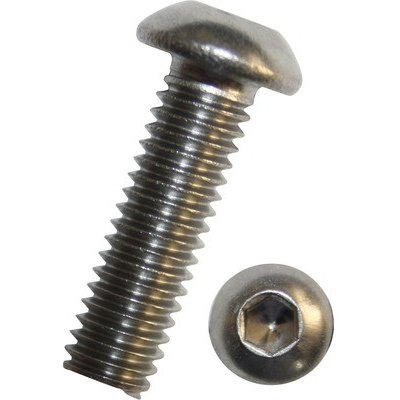 Šroub s půlkulatou hlavou ISO 7380-1 M5x30 mm, nerez A2, 1 ks – Sleviste.cz