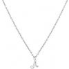 Náhrdelník Šperky4U Ocelový náhrdelník, písmeno A OPD0339-A
