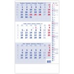 Nástěnný Helma Tříměsíční modrý s poznámkami 2026 – Sleviste.cz