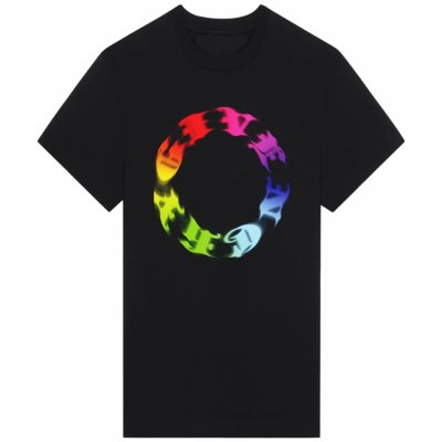 Givenchy Rainbow Circle Black tričko černá – Zbozi.Blesk.cz