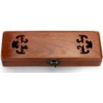 Gaira dřevěná kazeta na šperky 401301 hnědá – Zboží Dáma