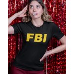Dámské tričko FBI černá – Zbozi.Blesk.cz