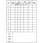 Tabulka stájová plastová A5 prasnice – Sleviste.cz