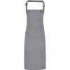 Zástěra Premier Workwear Voděodolná zástěra za krk PR115 Dark Grey Pantone 431 72x86cm