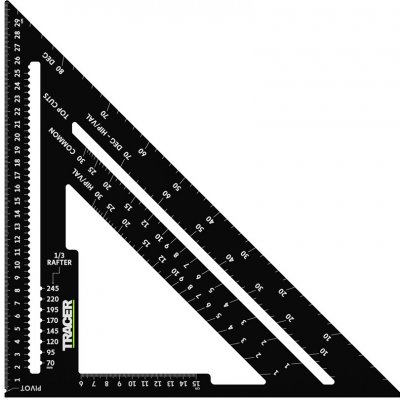 Tracer Tesařský úhelník 300 mm Speed Square ASQ12M – Hledejceny.cz