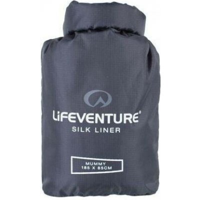 LifeSystems Silk Sleeping Bag Liner Mummy šedá – Hledejceny.cz