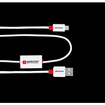 SOLIGHT DC21 SKROSS alarm USB SKROSS BUZZ Micro USB, akustické upozornění, délka 1m, pro nabíjení a přenos dat – Hledejceny.cz