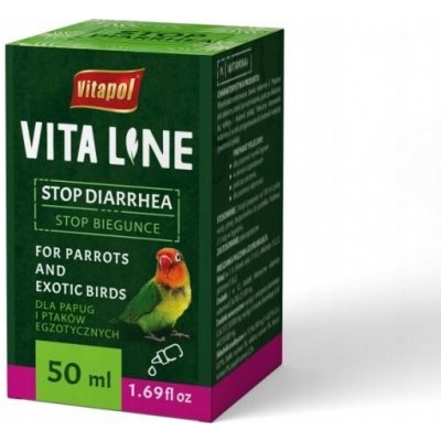 VITAPOL Stop průjmu pro exotické ptáky 50 ml – Zboží Dáma