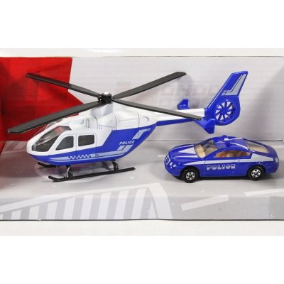 Mondo Motors Vrtulník a auto Policie model 1:64