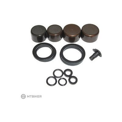 SRAM dISC BRAKE CALIPER PISTON KIT - (OBSAHUJE 2-16mm & 2-14mm ALUMINIOVÉ PÍSTY TŘMENU, TĚSNĚNÍ & – Hledejceny.cz