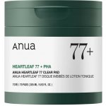 ANUA HEARTLEAF 77% CLEAR PAD zklidňující a exfoliační tamponky 70 ks – Sleviste.cz