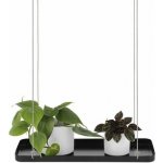 Esschert Design Závěs na květiny WINDOW DRESSING 38 x 15 cm černá – Zboží Mobilmania