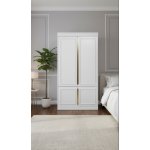 WOOOD Organize 110 x 215 x 44 cm light /šedá – Sleviste.cz