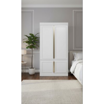 WOOOD Organize 110 x 215 x 44 cm light /šedá – Sleviste.cz