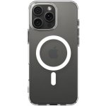 Spigen Ultra Hybrid transparentní s bílým MagSafe pro iPhone 16 Pro - čirý ACS08129 – Zboží Mobilmania