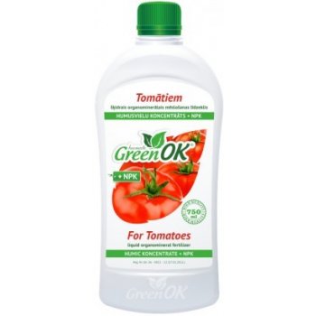 GreenOK Pro Rajčata Koncentrát huminových látek + NPK 750ml