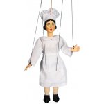 Mašek umělecká výroba loutka sádrová Kuchařka 20 cm – Zboží Dáma