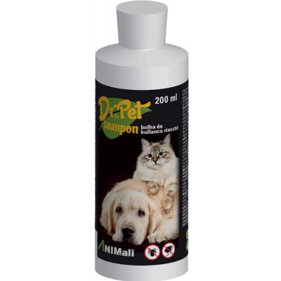 Dr.Pet antiparazitární šampon pro psy a kočky 200 ml – Zbozi.Blesk.cz