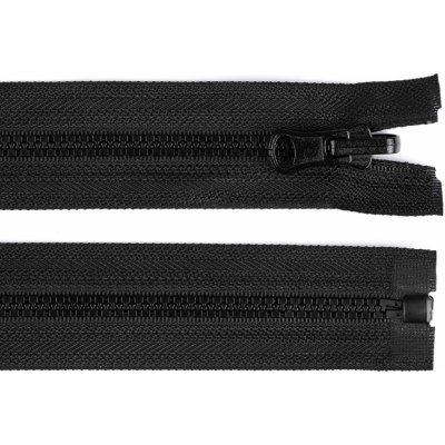 Prima-obchod Kostěný zip No 5 délka 50 cm oboustranný, barva černá – Hledejceny.cz