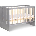 Klupś PAULINE se zábradlím 120x60 cm grafit-přírodní – Sleviste.cz