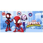 Carbotex Bavlnená plážová osuška Spidey Malí hrdinové 70 x 140 cm – Zboží Dáma