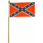 Praporek na tyčce Fostex Jižanská vlajka USA 10 x 15 cm - barevný – Sleviste.cz