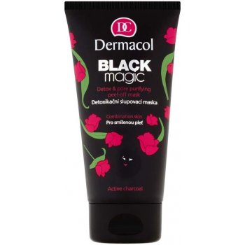 Dermacol Black Magic detoxikační slupovací černá maska 150 ml