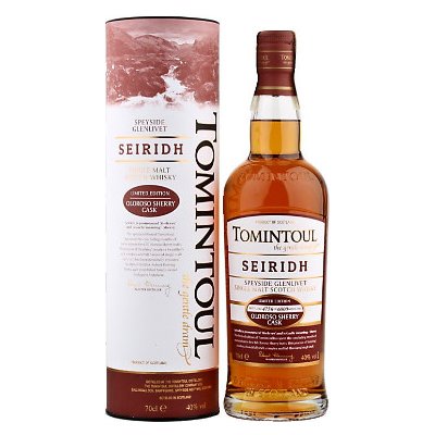 Tomintoul Seiridh 40% 0,7 l (tuba) – Hledejceny.cz