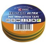 Emos F61515 páska izolační PVC 15 mm x 10 m zeleno-žlutá – Sleviste.cz