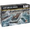 Sběratelský model Italeri LCVP with US INFANTRY 6524 1:35