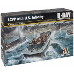 Italeri LCVP with US INFANTRY 6524 1:35