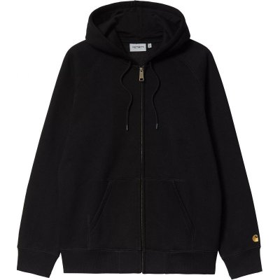 Carhartt mikina WIP hooded Chase černá 555206 – Zboží Dáma