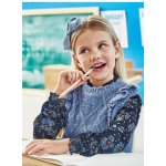 Mayoral vesta pletená s volány modrá – Zboží Dáma