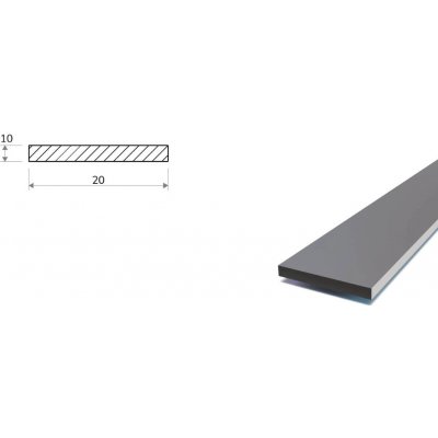 Plochá ocel 20x10 (S355) – Hledejceny.cz