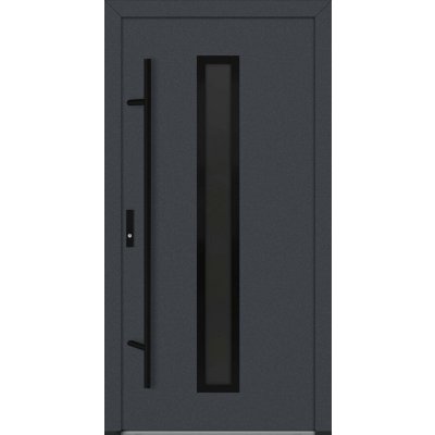 Hahn-Türke DS82-M21 mléčné sklo Antracit Levé 100 x 210 cm – Hledejceny.cz