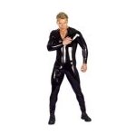 bdsm-bondage-shop Fetish černý pánský wet-look catsuit pro muže 200 Velikost 2XL 200 – Zboží Dáma