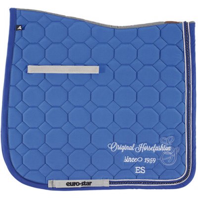 Euro star Podsedlová dečka Crystal Modrá – Zboží Dáma