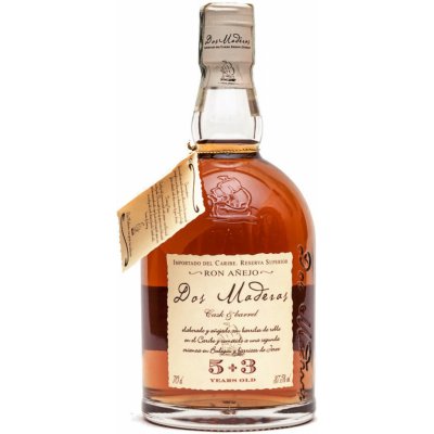 Dos Maderas 37,5% 5y + 3y 0,7 l (holá láhev) – Hledejceny.cz