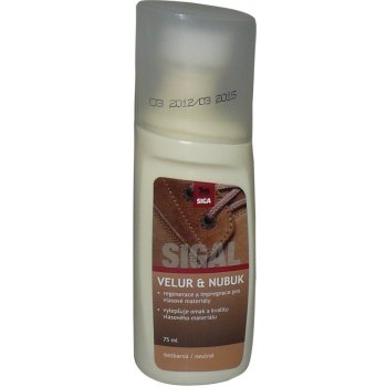 Sigal velur - nubuk s aplikátorem 75 ml