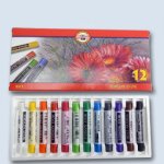 KOH-I-NOOR Křída prašná kulatá souprava TOISON D´OR 8512 12 barev – Zbozi.Blesk.cz