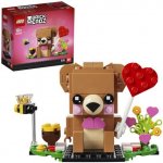 LEGO® BrickHeadz 40379 Valentýnský medvídek – Zboží Živě