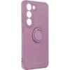 Pouzdro a kryt na mobilní telefon Pouzdro Roar Amber Case Samsung Galaxy S23+ fialové