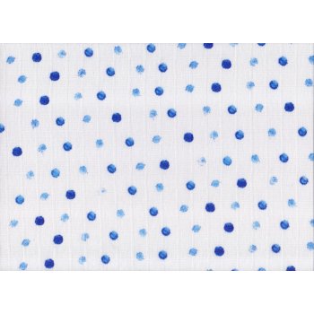 PREM INTERNATIONAL 70 x 70 cm potisk puntíky modré 5 ks