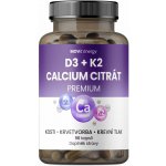 MOVit Vitamin D3 1000 IU + K2 75 mcg + Vápník Citrát 90 kapslí – Hledejceny.cz