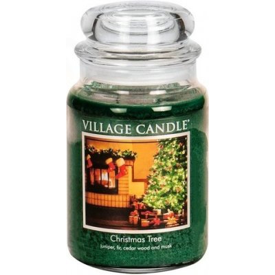 Village Candle Christmas Tree 645g